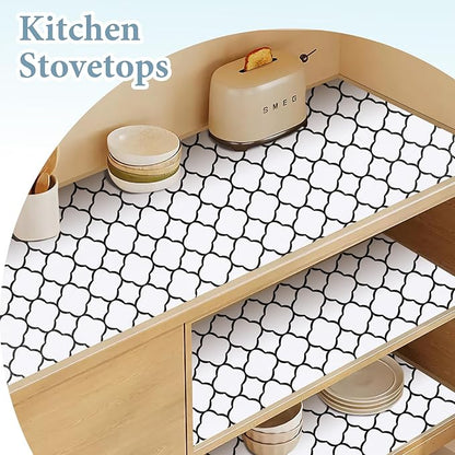 Shelf Drawer Liners for Kitchen Cabinets 11.8 x 118 Inches Non Adhesive Drawer - Image 3