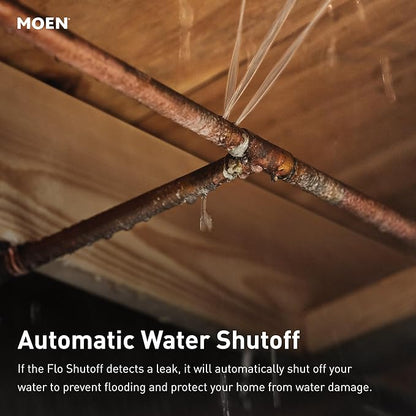 Moen Flo Smart Water Monitor and Automatic Shutoff Sensor, Wi-Fi Water Leak - Image 17