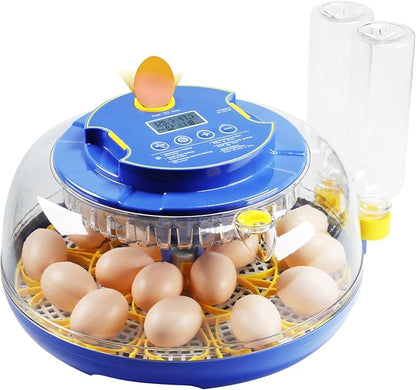 Incubators for Hatching Eggs, 18 Egg Incubator by TEKCOPLUS