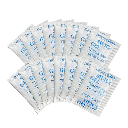 Food Grade Silica Gel Desiccant Packets, 2 Gram 250Pcs Desiccant Packs by WAOTOAW