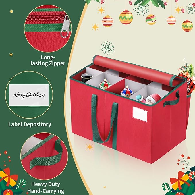 Nutcracker Storage Containers and Figurine Collectibles Storage Box， Large - Image 3