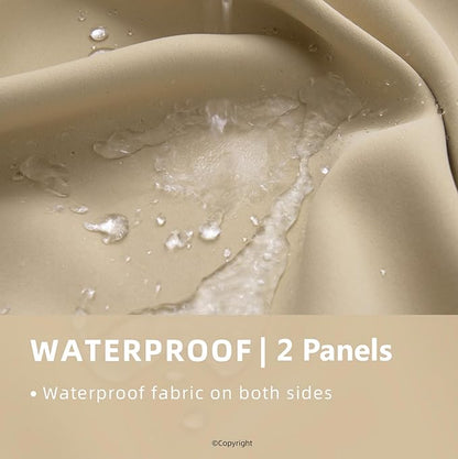 Waterproof Outdoor Curtain W105 x L108 - Image 2