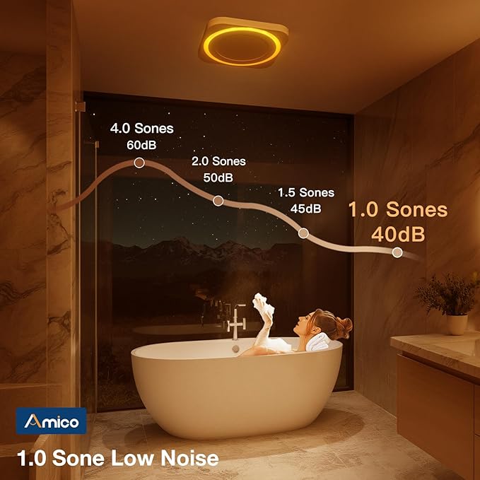 Amico Bathroom Exhaust Fan - Image 6
