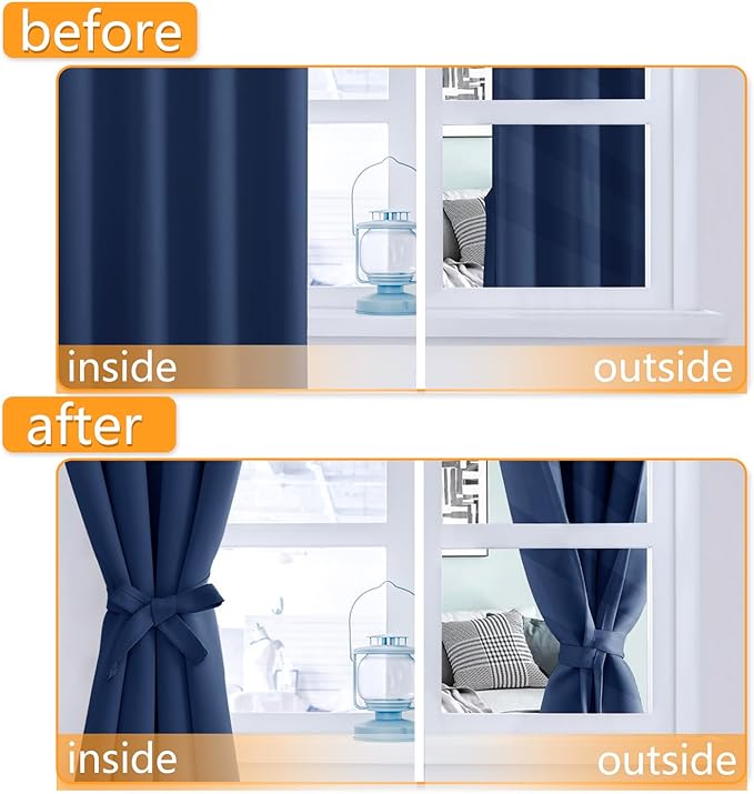 Hiasan Room Darkening Window Curtains - Image 5
