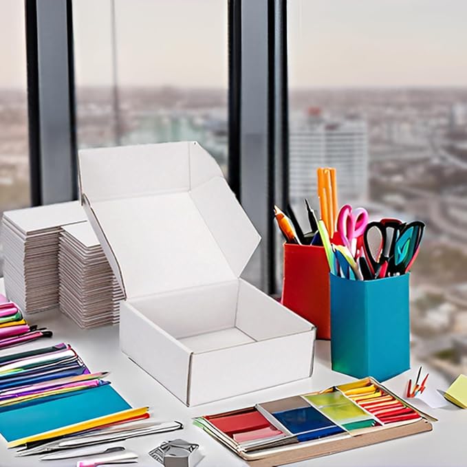 Small Shipping Boxes 8x8x3 Inch - Image 4