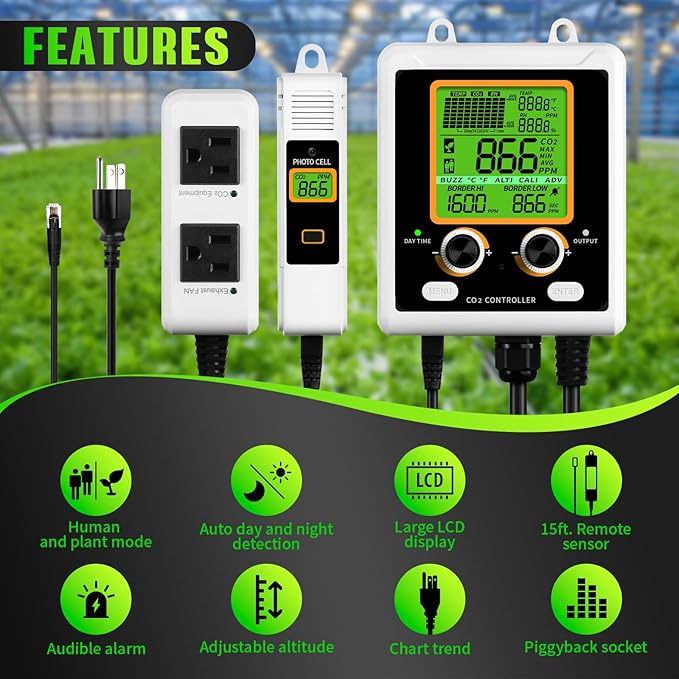 CO2 Controller for Plant, Dual-Plug System for Direct Connection to CO2 - Image 2