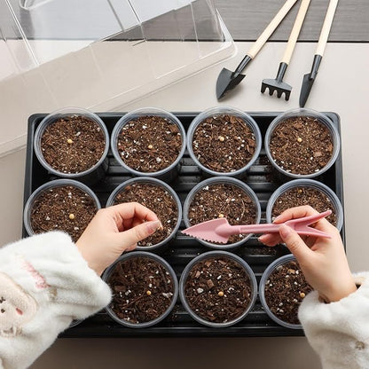 50p 3.5" Clear Nursery Pots - Image 9