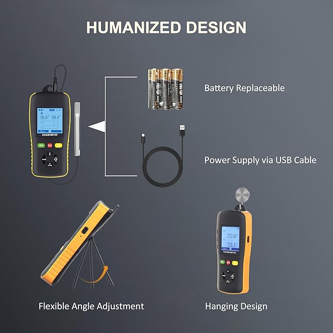 Tzone Temperature Humidity Data Logger USB Temp Recorder - Image 7