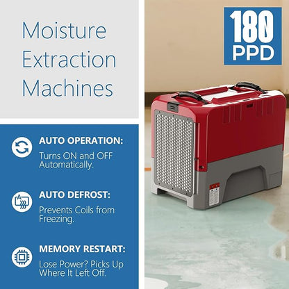 ALORAIR Smart WiFi LGR Commercial Dehumidifier up to 180 PPD - Image 3