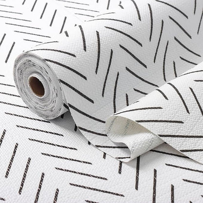 Tatyanna Shelf Liner for Kitchen Cabinets Non Adhesive Cabinet Liners Stripe - Image 8