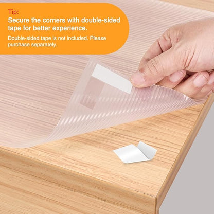 Glotoch Shelf and Drawer Liner for Kitchen Cabinet, 12in x 30FT Non-Adhesive - Image 4
