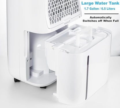 Nyxi 4, 500 Sqft / 50 Pints Compressor Dehumidifier, Smart Digital Humidity - Image 8