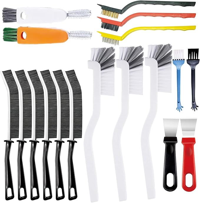 18 Pieces Crevice Cleaning Brush, Corner Brush, Screen Cleaner Brush, Cleaning by plantasartificialesdecorativ