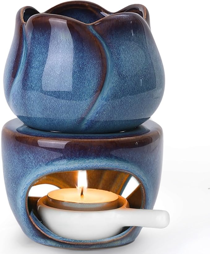 ComSaf Essential Oil Burner for Scented Oil, Ceramic Aromatherapy Aroma Oil by ComSaf