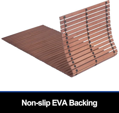 Bath Mat Bathroom Runner Long Large Rugs Floor Wood Shower Bathtub Waterproof - Image 3