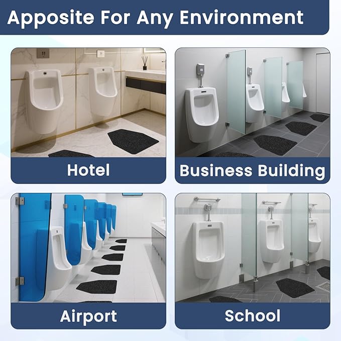 36Pack Commercial Urinal Mats, Non-Slip Urinal Floor Mat - Image 7