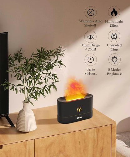 Flame Air Diffuser Humidifier, Upgraded Scent Diffuser - Image 2