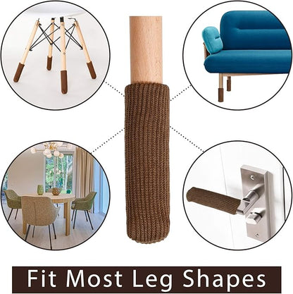 Hazeland High Elastic Knitted Chair Leg Protectors - Image 4