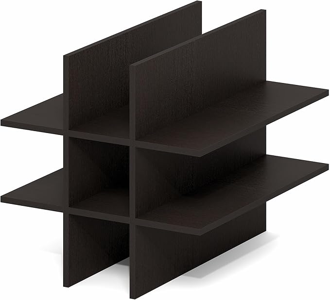 Furinno Cubicle Cube Insert, 9-Compartment Cube Organizer, Geometric Shelf - Image 9