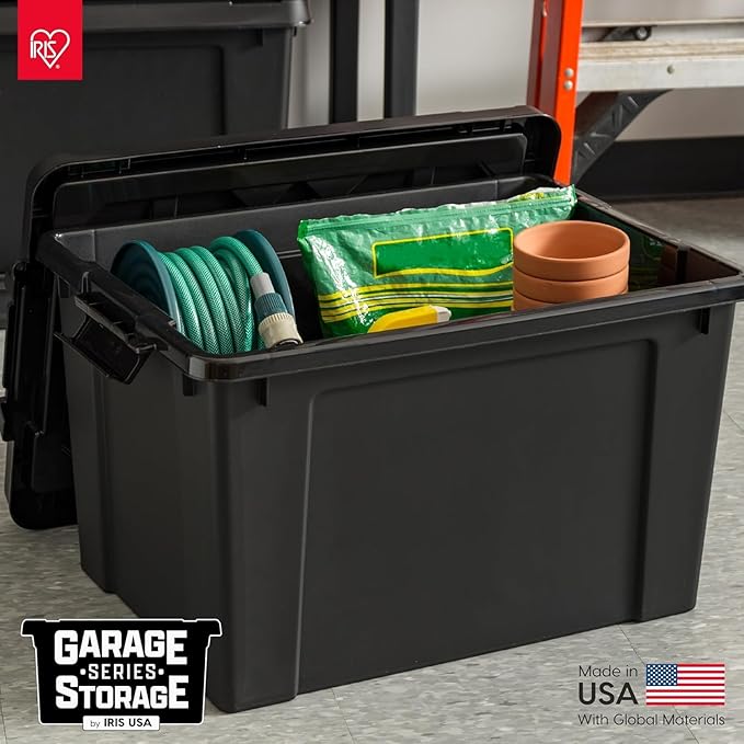 IRIS USA 20 Gallon Lockable Storage Bins - Image 9