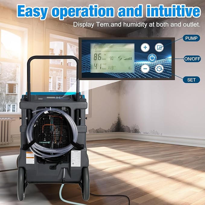 MOUNTO 310 Pints LGR Commercial Dehumidifier - Image 5