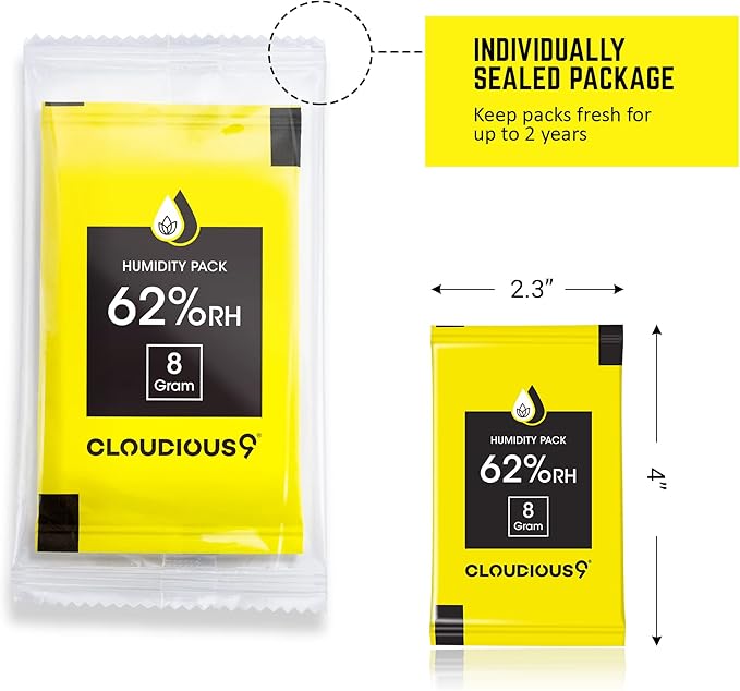 Cloudious9-62% 2-Way Humidity Pack Regulator 8 Gram - Image 3