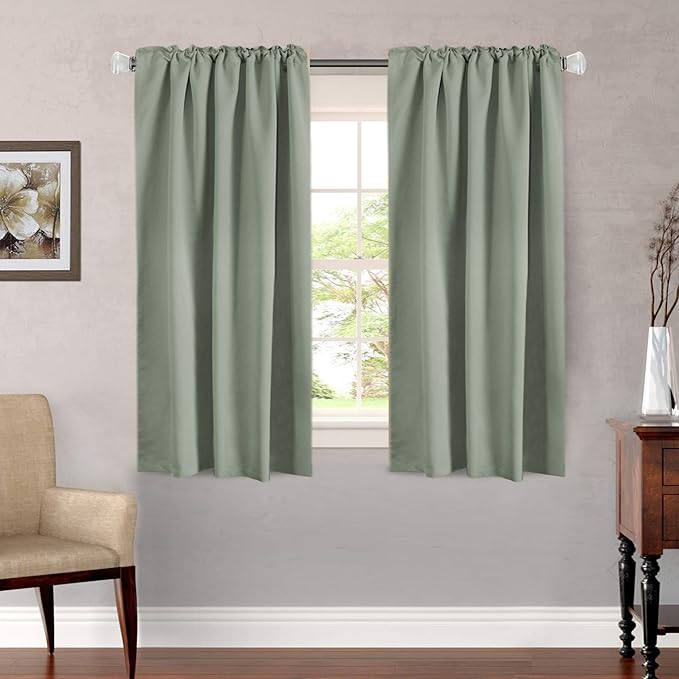 H.VERSAILTEX Blackout Curtains Thermal Insulated Window Treatment Panels Room - Image 2