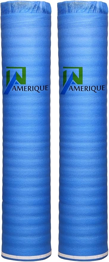 AMERIQUE 400SQFT 4TH Generation Blue 1.5MM Thick Flooring Underlayment Padding by AMERIQUE