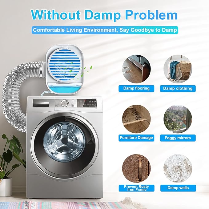 4-in-1 Indoor Dryer Vent with Dehumidifier - Image 5