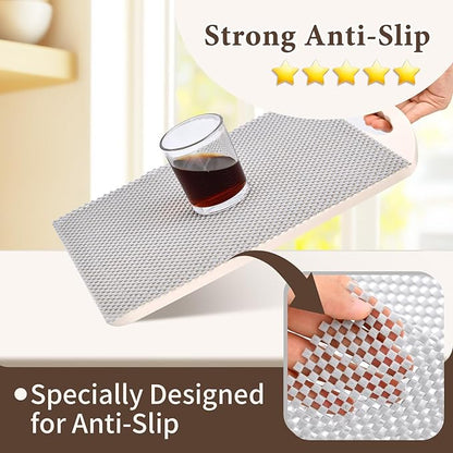 Drawer and Shelf Liner for Kitchen Cabinet: 12 in X 30 Ft Non Slip Waterproof - Image 4