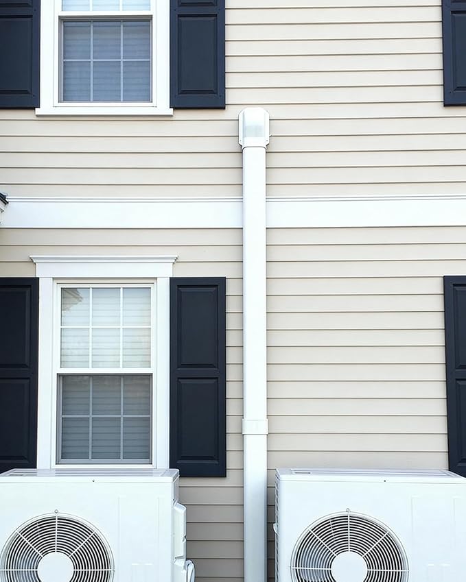 3'' Wall Entry Cover for Ac Lines, Mini Split Lineset Cover for Ductless Air - Image 7