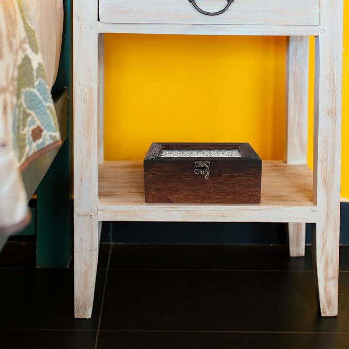 BESPORTBLE Wooden Jewelry Box - Image 4