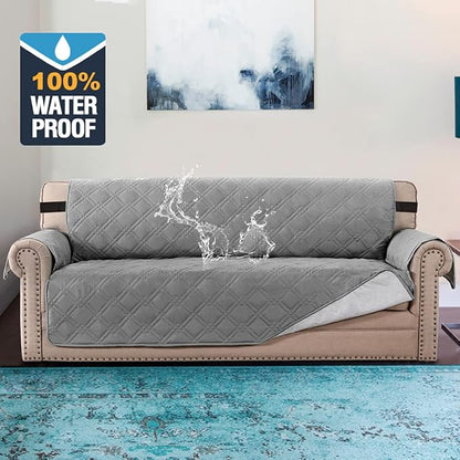 H.VERSAILTEX 100% Waterproof Sofa Slipcover Washable Sofa Cover Non-Slip Couch - Image 2