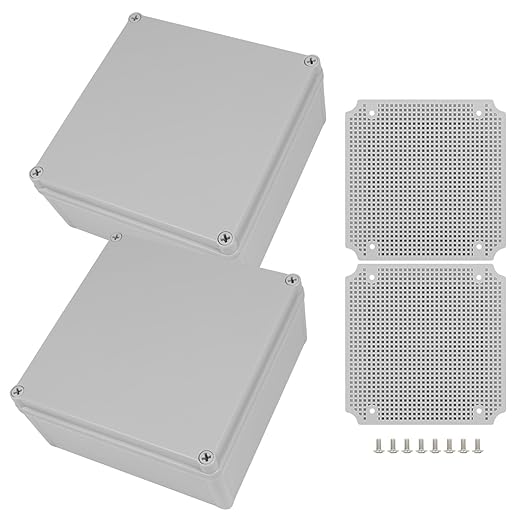 Junction Box, 7.9"x 7.9"x 3.7" Outdoor Electrical Box - Image 8