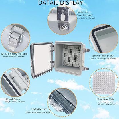 Electrical Box, Outdoor Waterproof Box IP67 Junction Box - Image 3