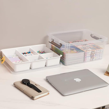 Citylife 17 QT Plastic Storage Box - Image 9