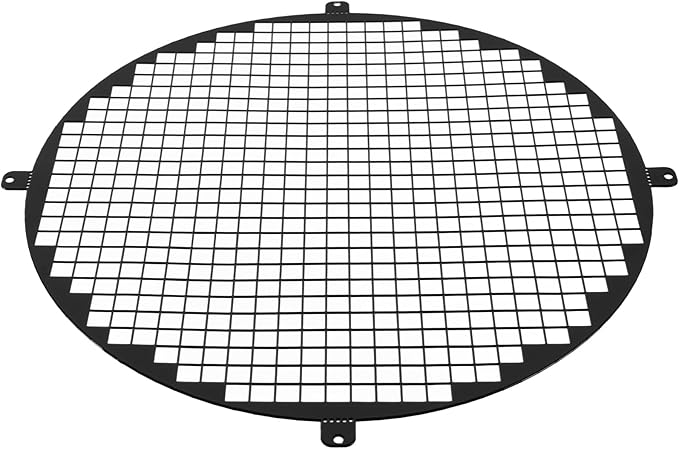 Repa Market 12" Inch Black Galvanized Steel Round Crawl Space Vent Grid - Image 8