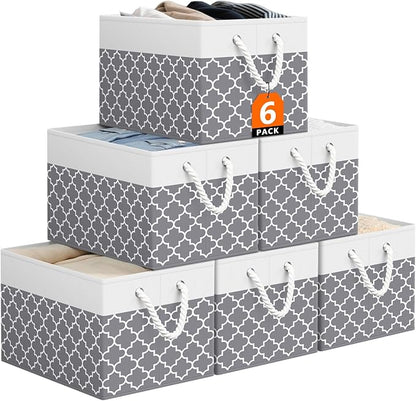 Storage Bin, Collapsible Storage Basket by StorageTastic