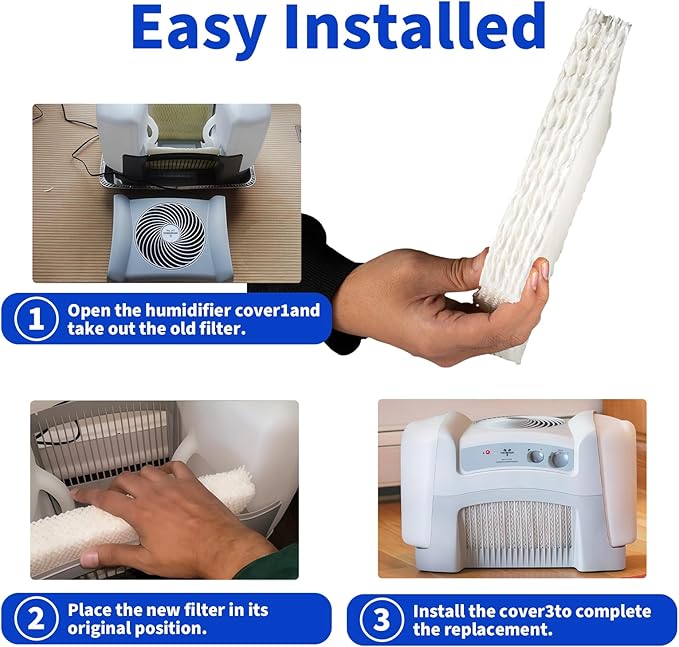 MD1-0034 Humidifier Wicks Filters Replacement, Compatible - Image 4