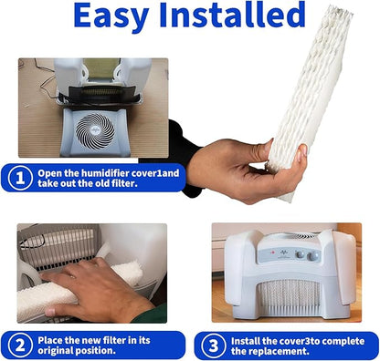 MD1-0034 Humidifier Wicks Filters Replacement, Compatible - Image 4