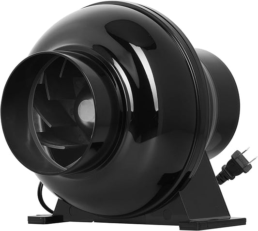 iPower 4 Inch 195 CFM Inline Duct Grow Tent Air Vent Exhaust Booster Blower by iPower