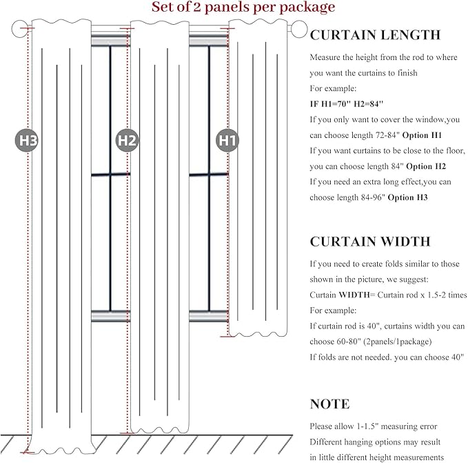 Luxury Pinch Pleated Linen 86 Inch Curtains - Image 2