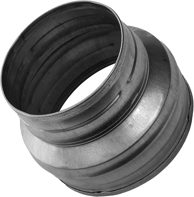 Vent Systems 6" inch to 5" inch Duct Reducer Adapter Connector Fitting Pipe by VentSystems