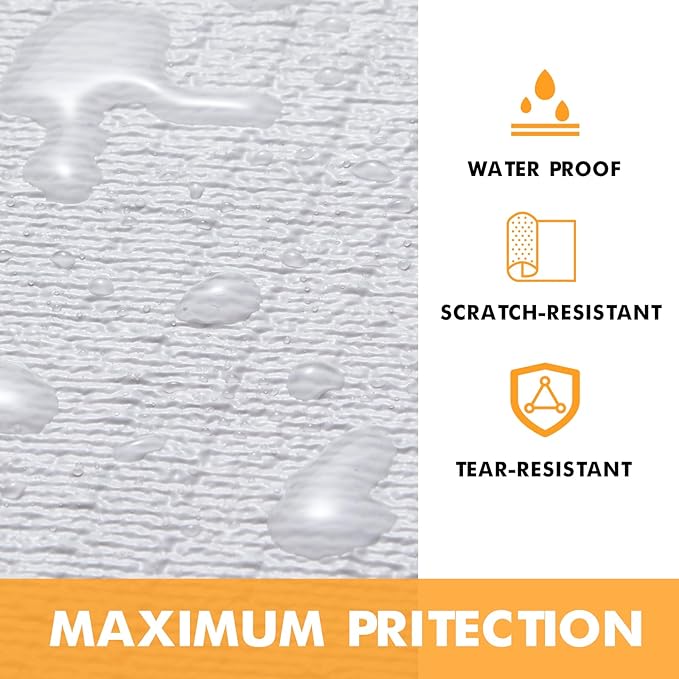 Viseeko Shelf and Drawer Liner for Kitchen Cabinet, Non-Adhesive Cabinet Liners - Image 9