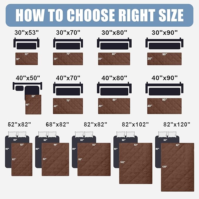 Smiry Waterproof Dog Bed Cover Pet Blanket, Soft Washable Dog Blanket - Image 6