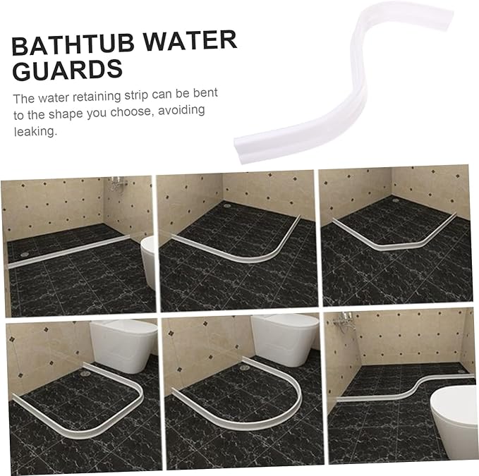 Bathroom Accessories Waterproof Strip Countertop Water Retaining Strip Easy - Image 9
