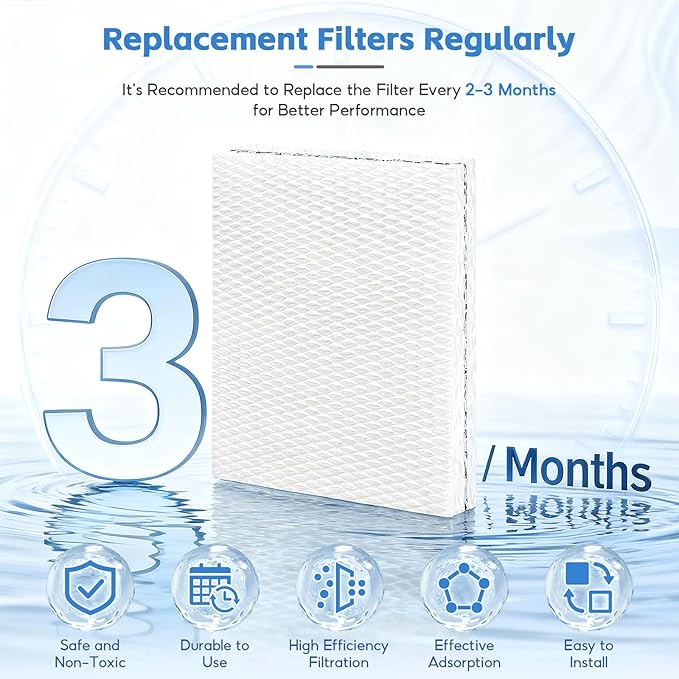 8-Pack MD1-0002 MD1-0001 Replacement Wick/Filters Compatible - Image 5