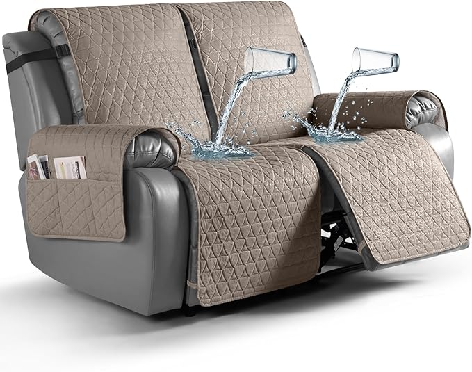 TAOCOCO 100% Waterproof Recliner Cover, Non-Slip Washable Reclining Couch Cover by TAOCOCO