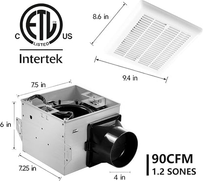 Tech Drive Bathroom Exhaust Fan - Image 3