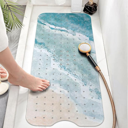 Beach Bathtub Mat Non Slip, Baby Bath Mat - Image 2